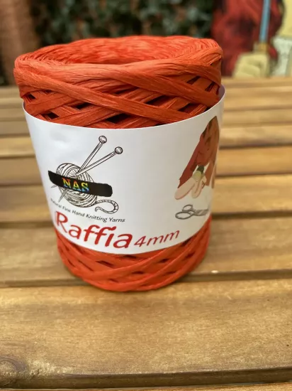 Nas Rafya 4mm (D13-Kan Portakalı)