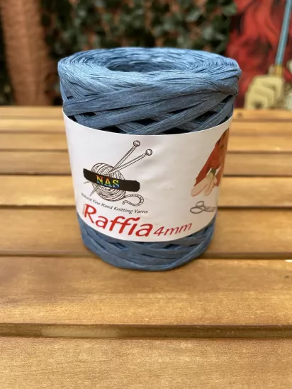 Nas Rafya 4mm (D25-Gri Mavi)