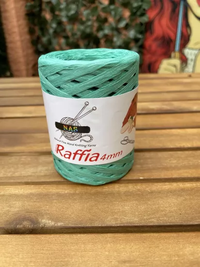 Nas Rafya 4mm (D47-Koyu Mint Yeşil)