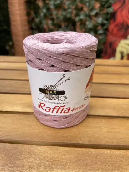 Nas Rafya 4mm (D89-Gül Kurusu)